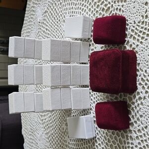 20 DIFFERENT TYPES OF RING BOXES